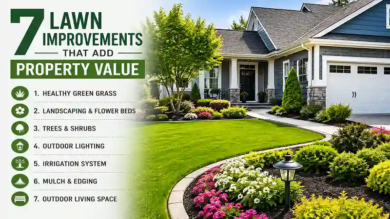 7 Lawn Improvements That Add Property Value
