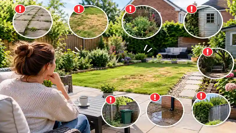 Top 10 Garden Design Problems Britons Ignore