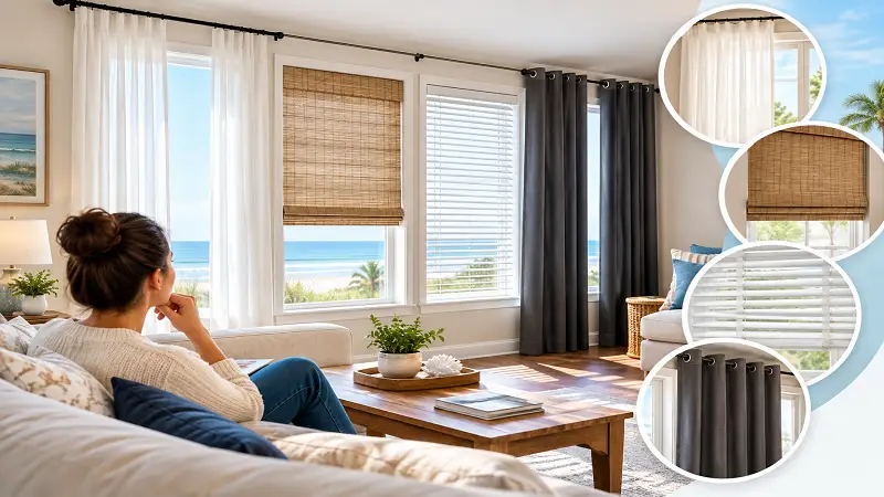 How to Choose the Right Window Coverings for Your Ormond Beach Home